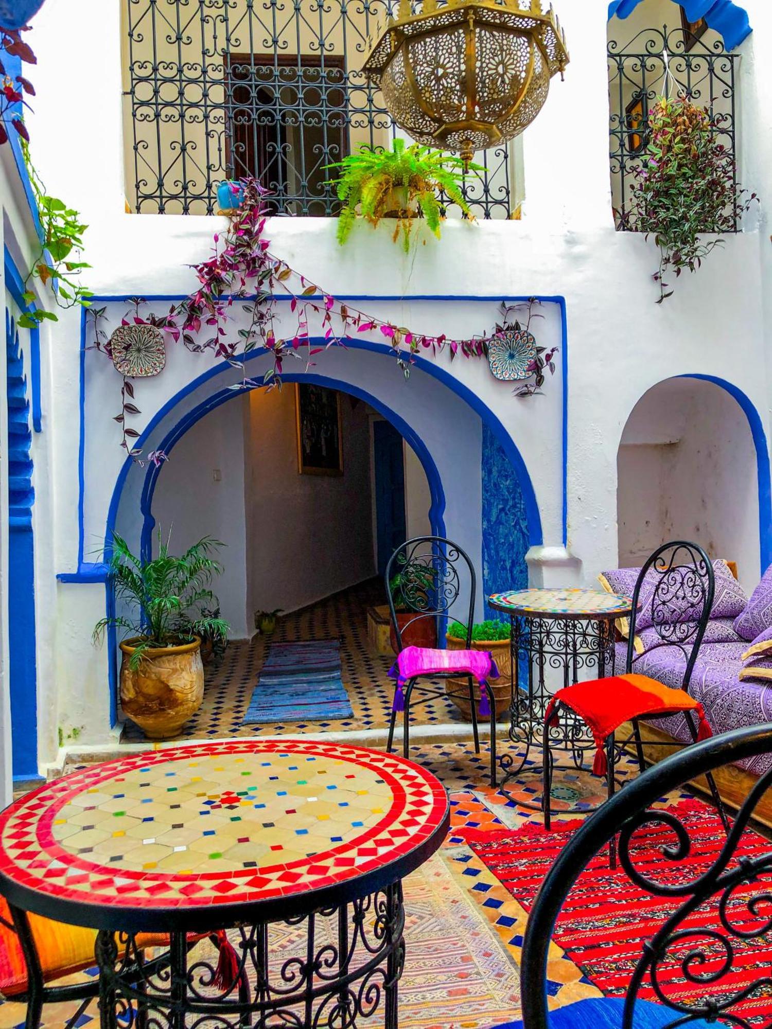 Riad Said Chaouen Шефшауэн Экстерьер фото